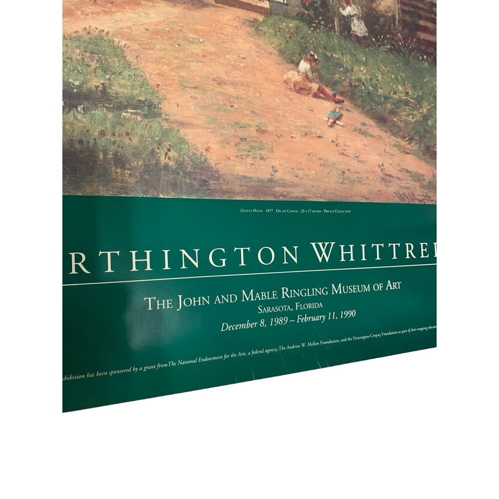 Worthington‎ Whittredge, Geneva House, Poster See Description - Picture 3 of 12